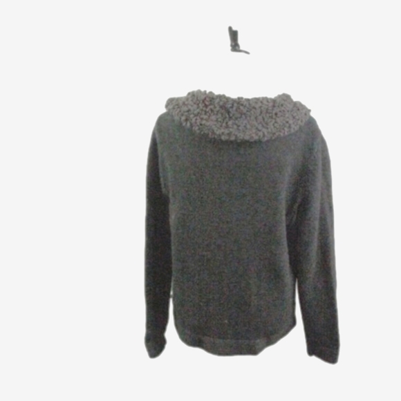 GAP Dark Gray Button Front Cardigan Size Large - Picture 3 of 4